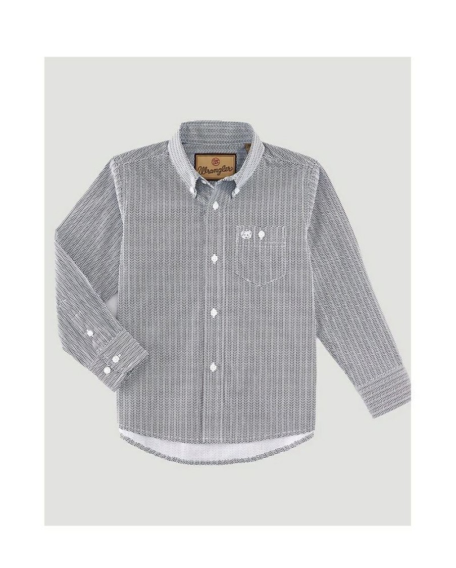 Discounts Wrangler@ Boys' Classic Buttondown Shirt | * Best