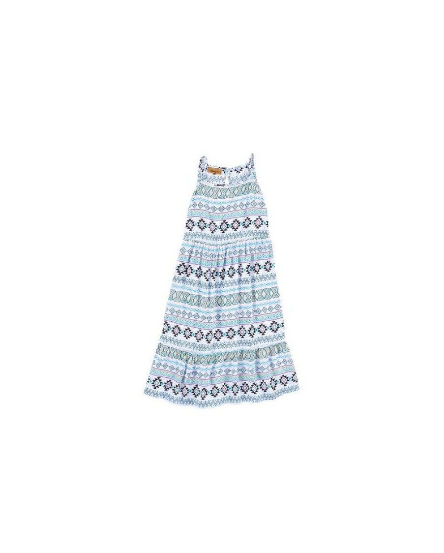 Lower Price Wrangler@ Girls' Sleeveless Tiered Dress | * Best