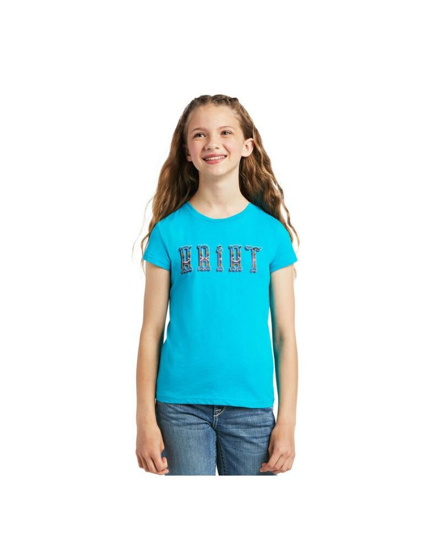 Free Delivery Ariat@ Girls' Kinship Graphic Tee | * New