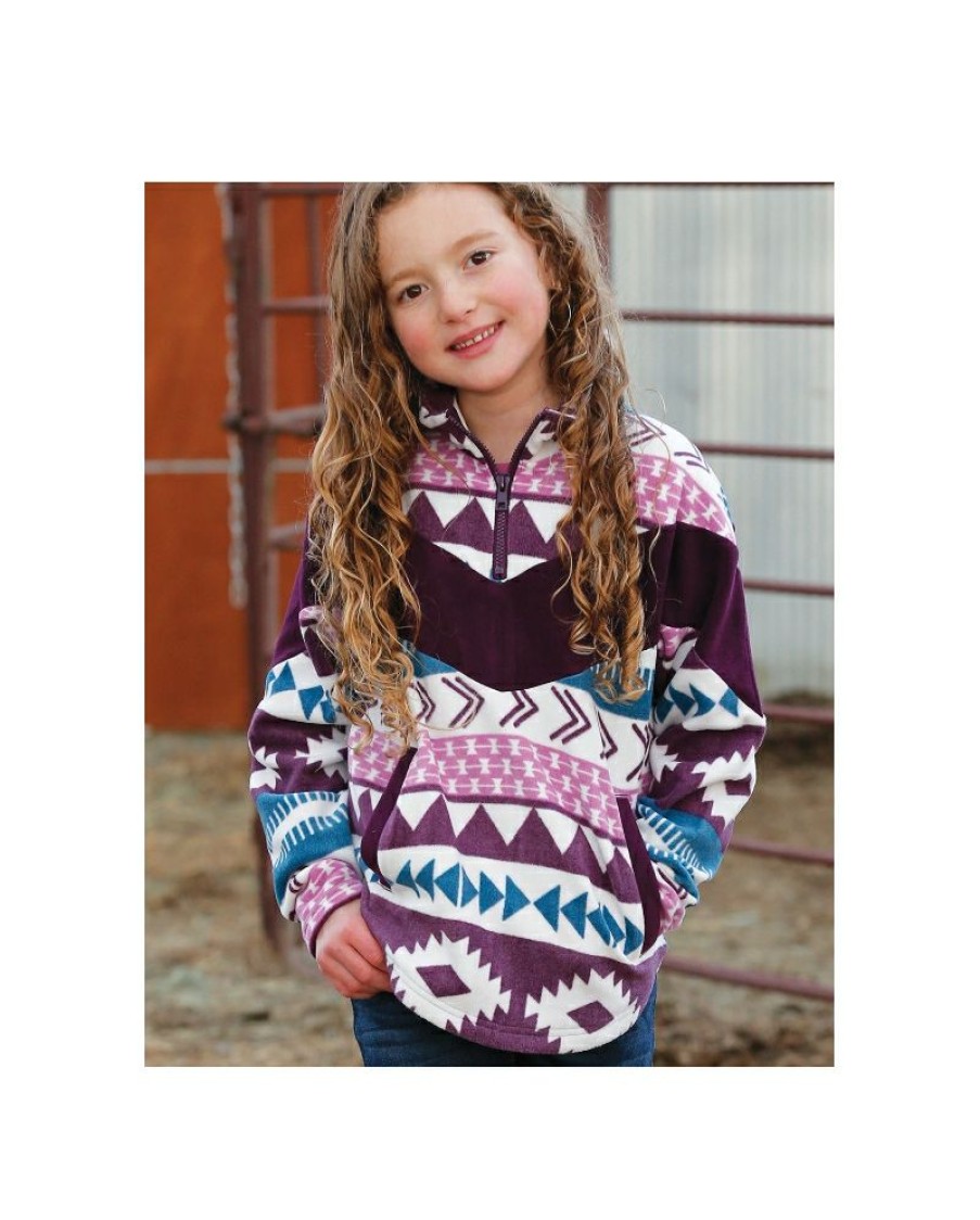 Best Sellers Cruel@ Girls' Aztec 1/4 Zip | * Hot