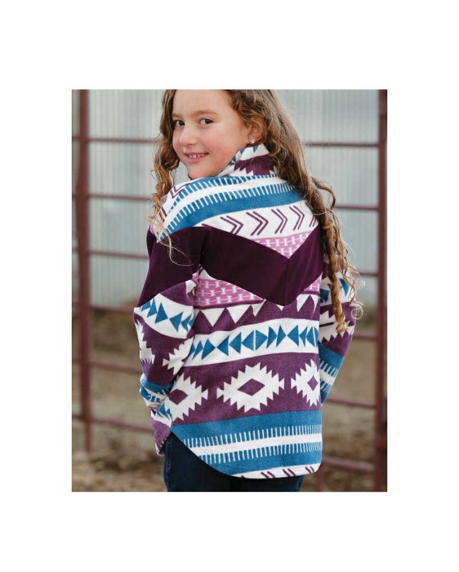 Best Sellers Cruel@ Girls' Aztec 1/4 Zip | * Hot