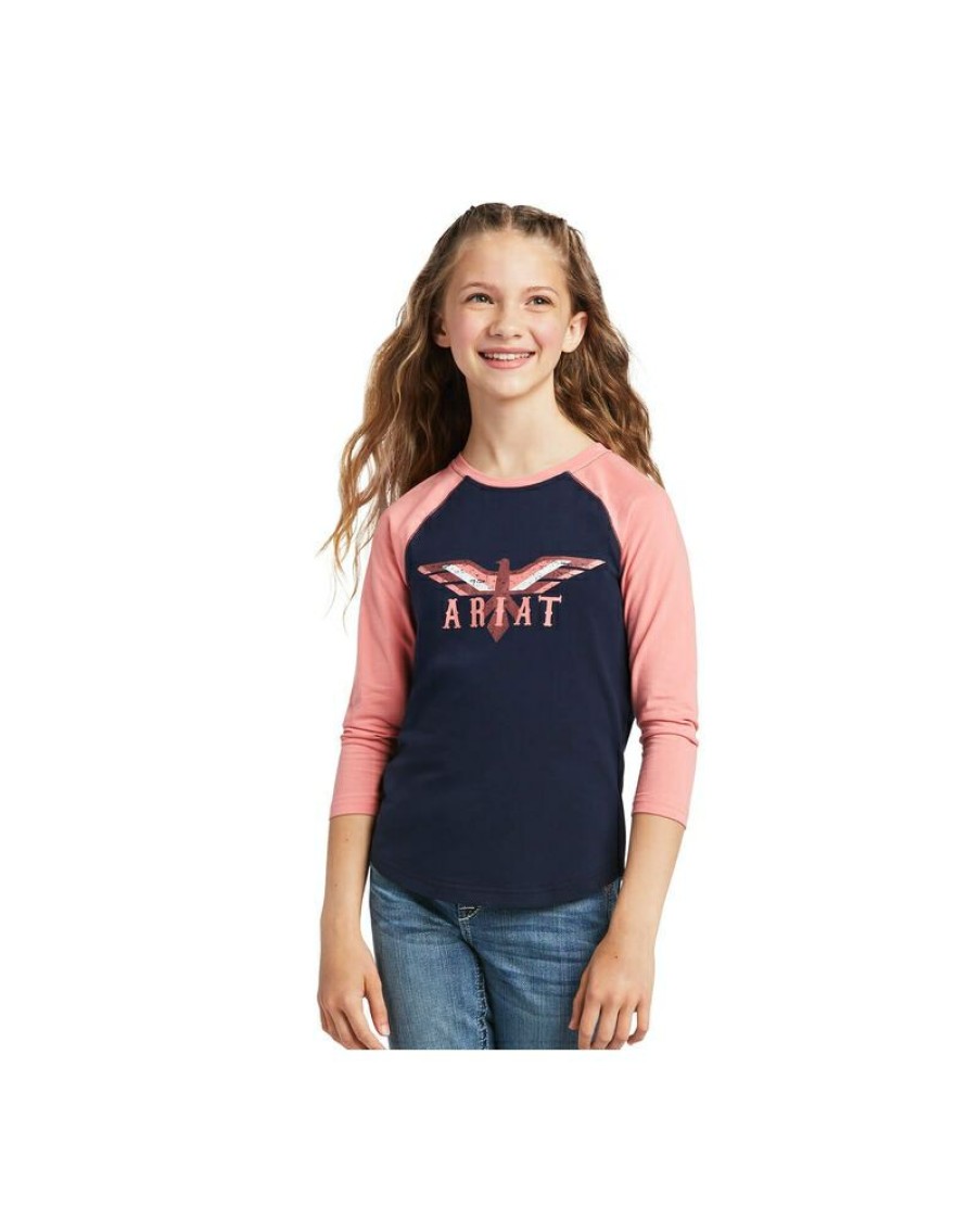 Exclusive Ariat@ Girls' Real Firebird Tee | * Clearance