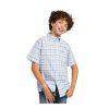 Exclusive Ariat@ Boys' Ss Plaid Shirt | * Clearance