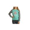 Free Delivery Rock And Roll Cowgirl@ Girls' Western State Of Mind Top | * Clearance