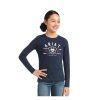 Lower Price Ariat@ Girls' International Logo Tee | * New