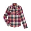 Wholesale Wrangler@ 20X@ Girls' Purple Plaid Ls Snap Shirt | * Online