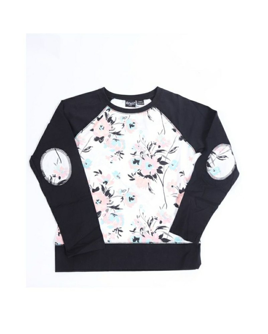 Clearance Cruel@ Girls' Floral Patch Raglan | * New