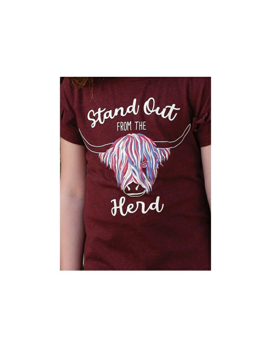 Free Delivery Cruel@ Girls' Stand Out Herd Graphic Tee | * Wholesale