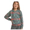 Offering Discounts Rock And Roll Cowgirl@ Girls' Aztec Print 1/4 Zip | * Online