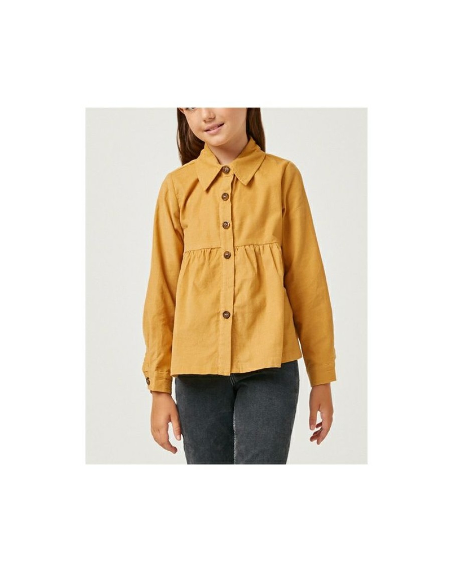 Clearance Sale Girls' Hayden Corduroy Peplum Shirt | * Clearance