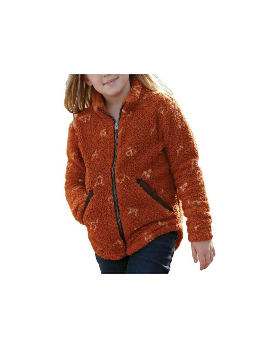 Wholesale Cruel@ Girls' Fleece Print Jacket | * Online