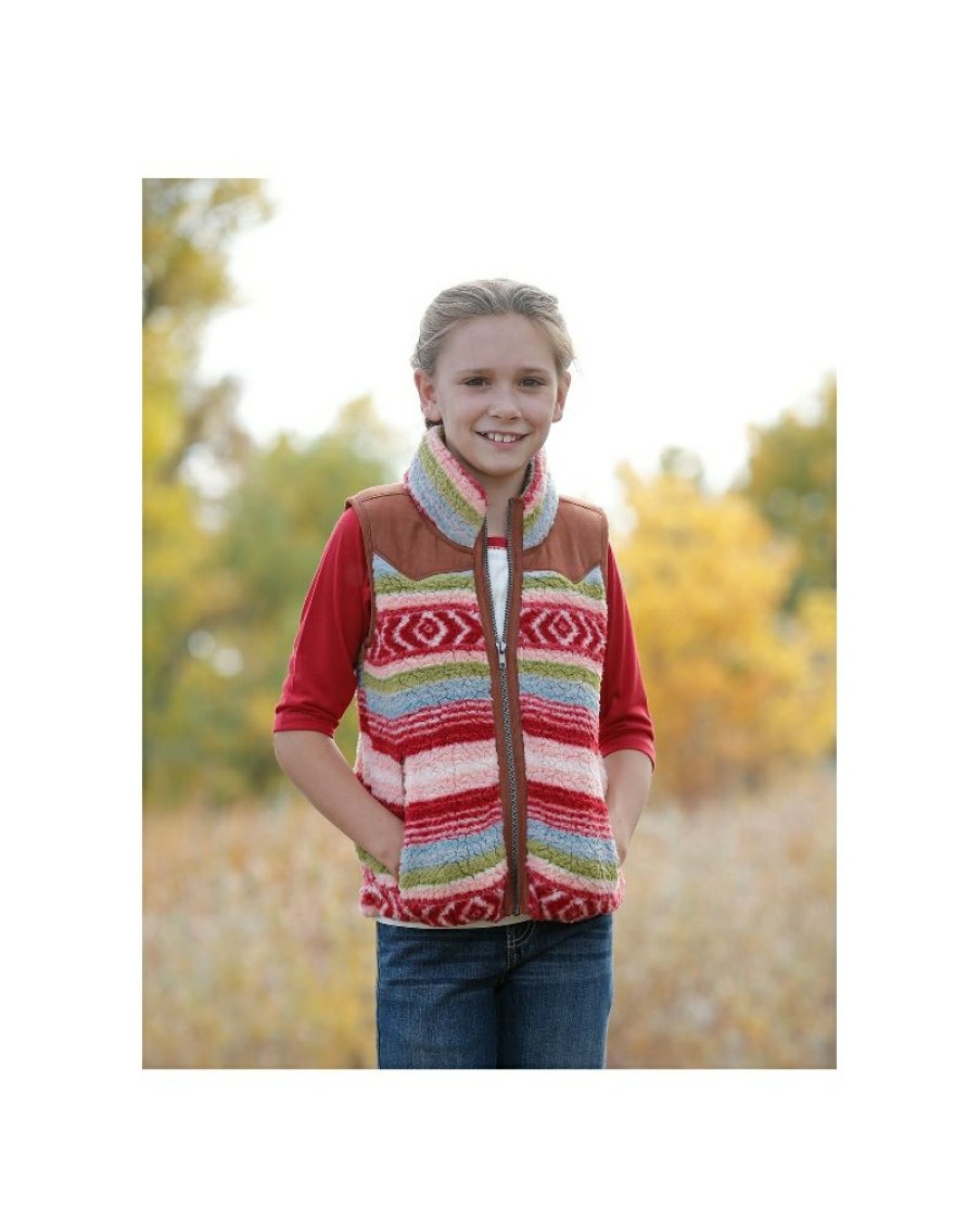 Quick Delivery Cruel@ Girls' Sherpa Vest | * Wholesale