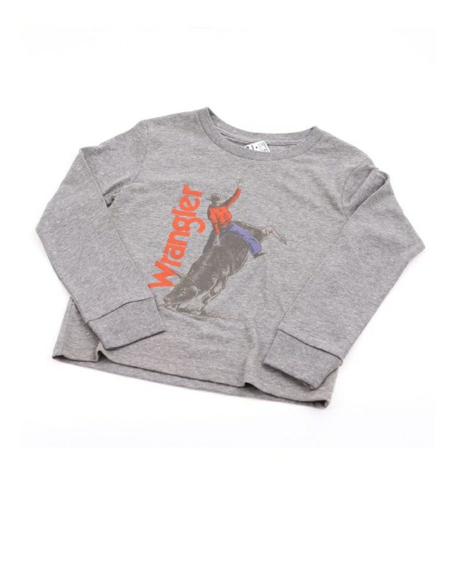 Best Sellers Wrangler@ Boys' Bullrider Ls Tee | * Best