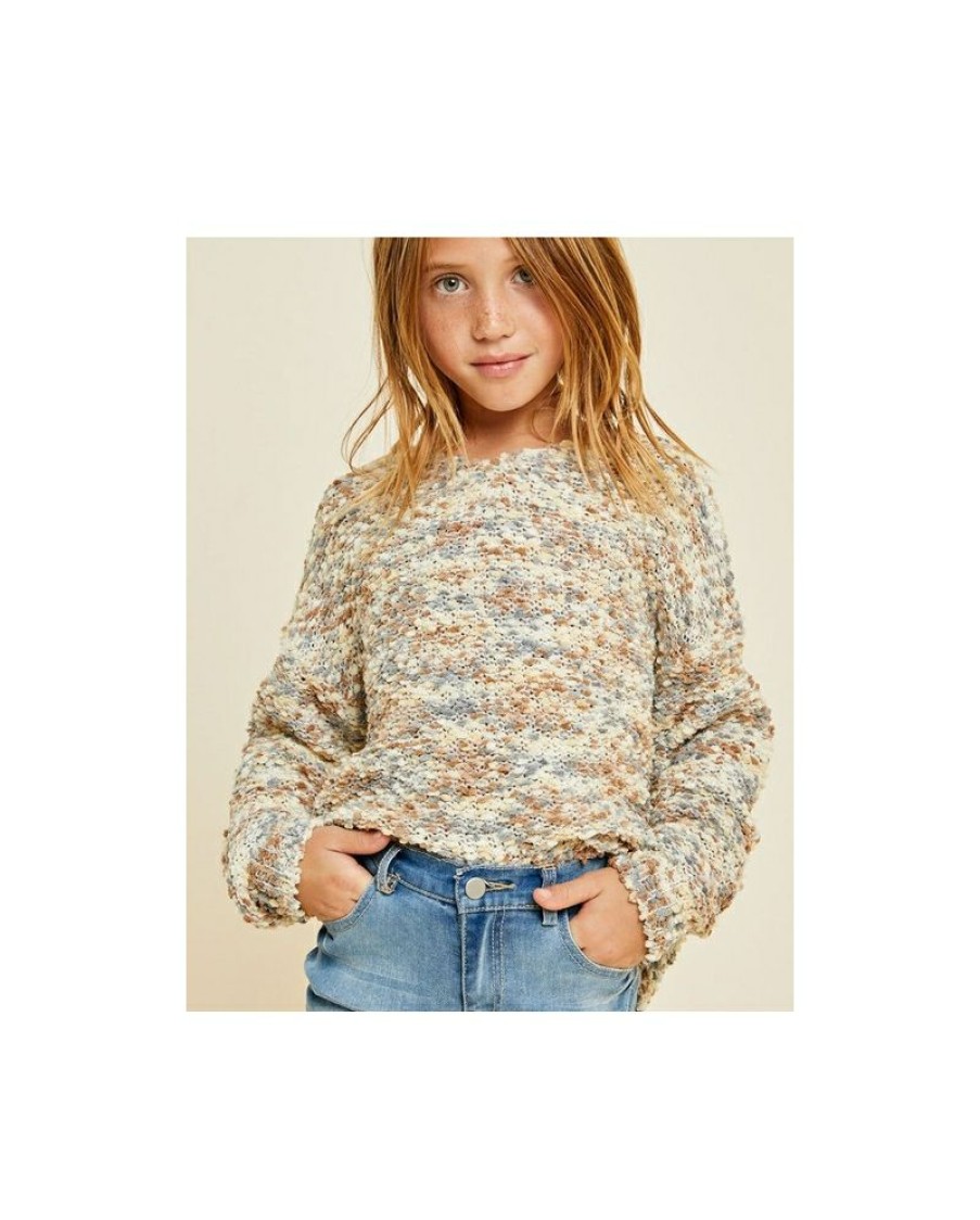 Exclusive Girls' Hayden Popcorn Sweater | * Hot