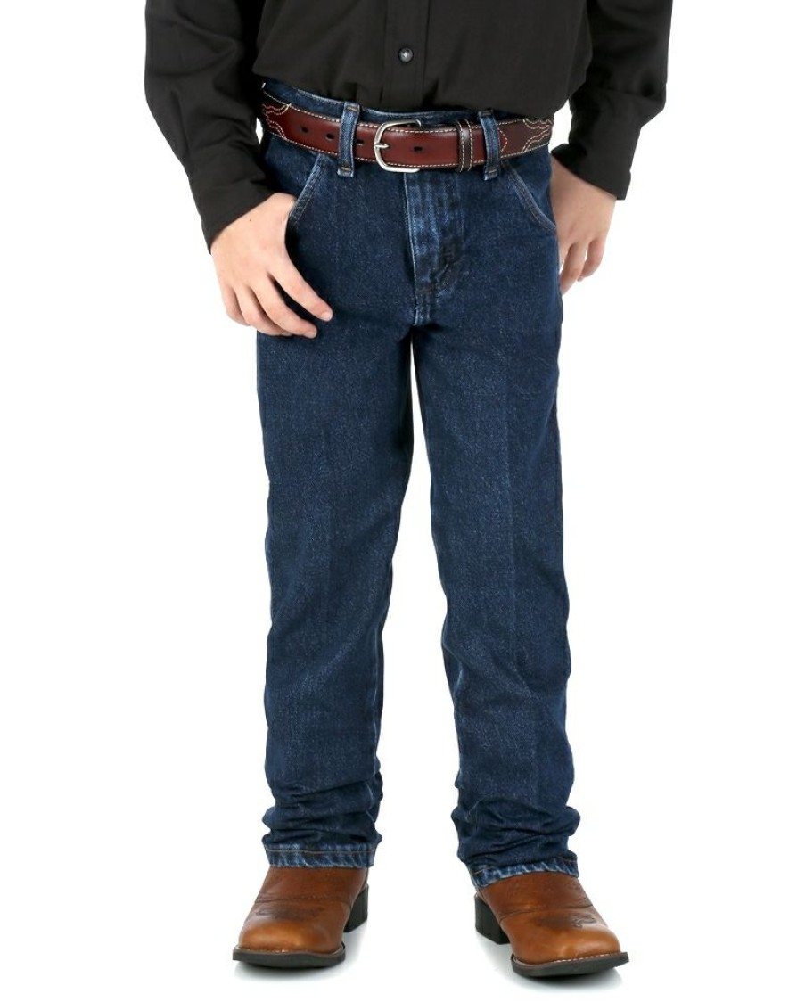 Wholesale Wrangler@ Boys' Dark Indigo Jeans | * Best