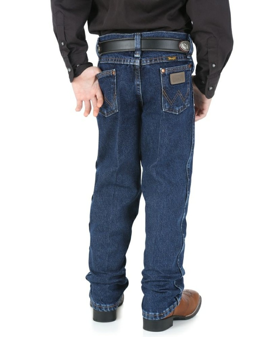 Wholesale Wrangler@ Boys' Dark Indigo Jeans | * Best