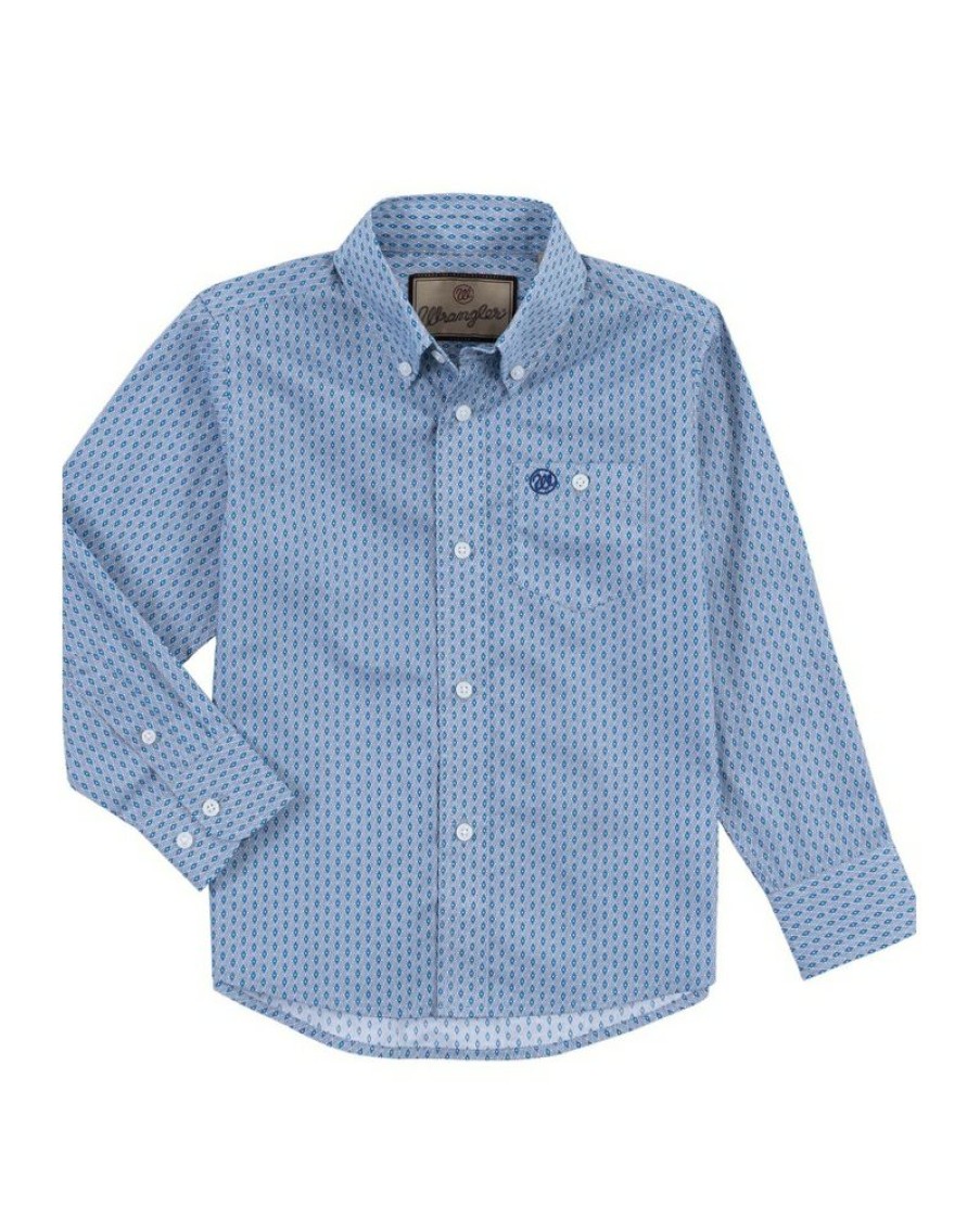 Online Sale Wrangler@ Boys' Classic Ls Button Up | * Online