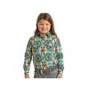 Best Guaranteed Rock And Roll Cowgirl@ Girls' Ls Geo Print Snap Shirt | * Online