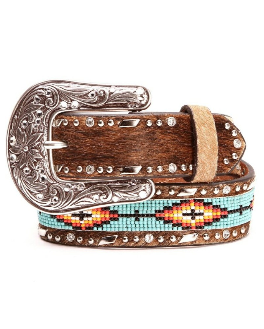 Lower Price Ariat@ Girls' Aztec Beaded Belt | * Clearance