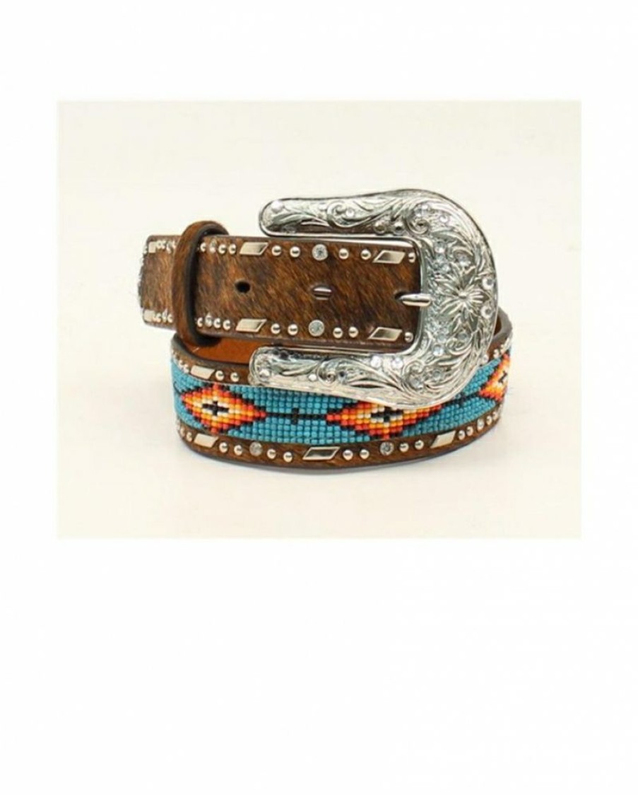 Lower Price Ariat@ Girls' Aztec Beaded Belt | * Clearance