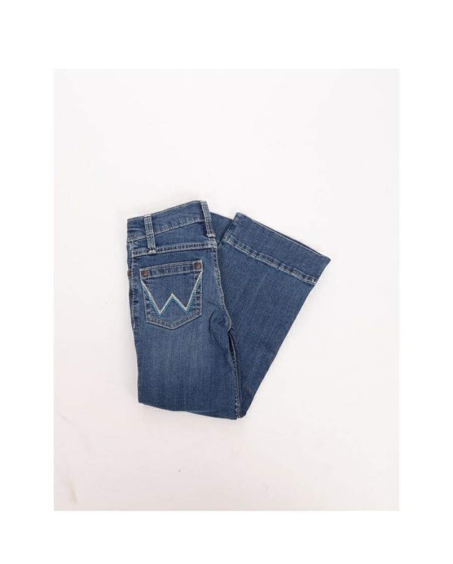 Best Price Wrangler@ Girls' Medium Wash Trouser | * Online