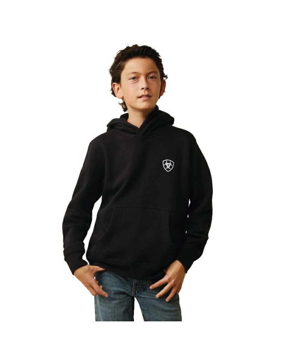 Clearance Sale Ariat@ Boys' Americana Block Hoodie | * Hot