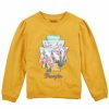 Free Delivery Wrangler@ Girls' Yellow Graphic Swaetshirt | * New