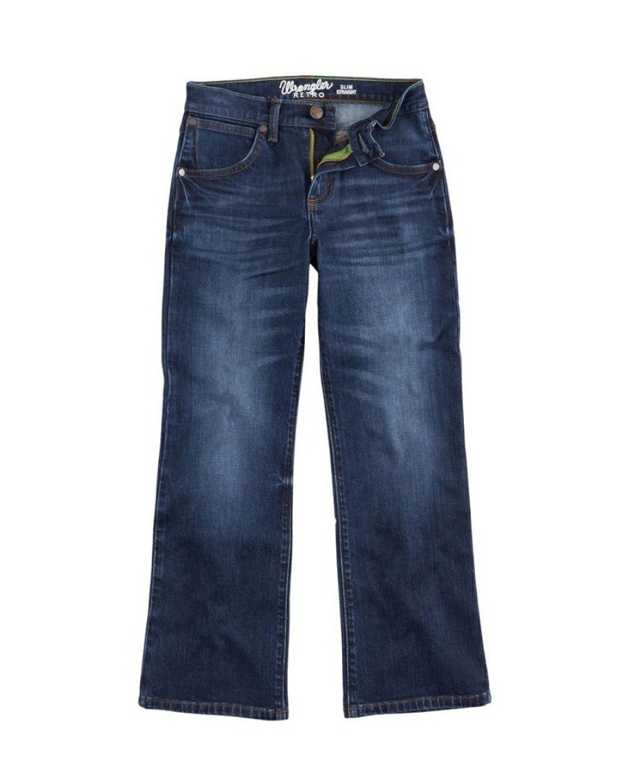 Quick Delivery Wrangler Retro@ Boys' Relaxed Boot Cut Jeans | * New