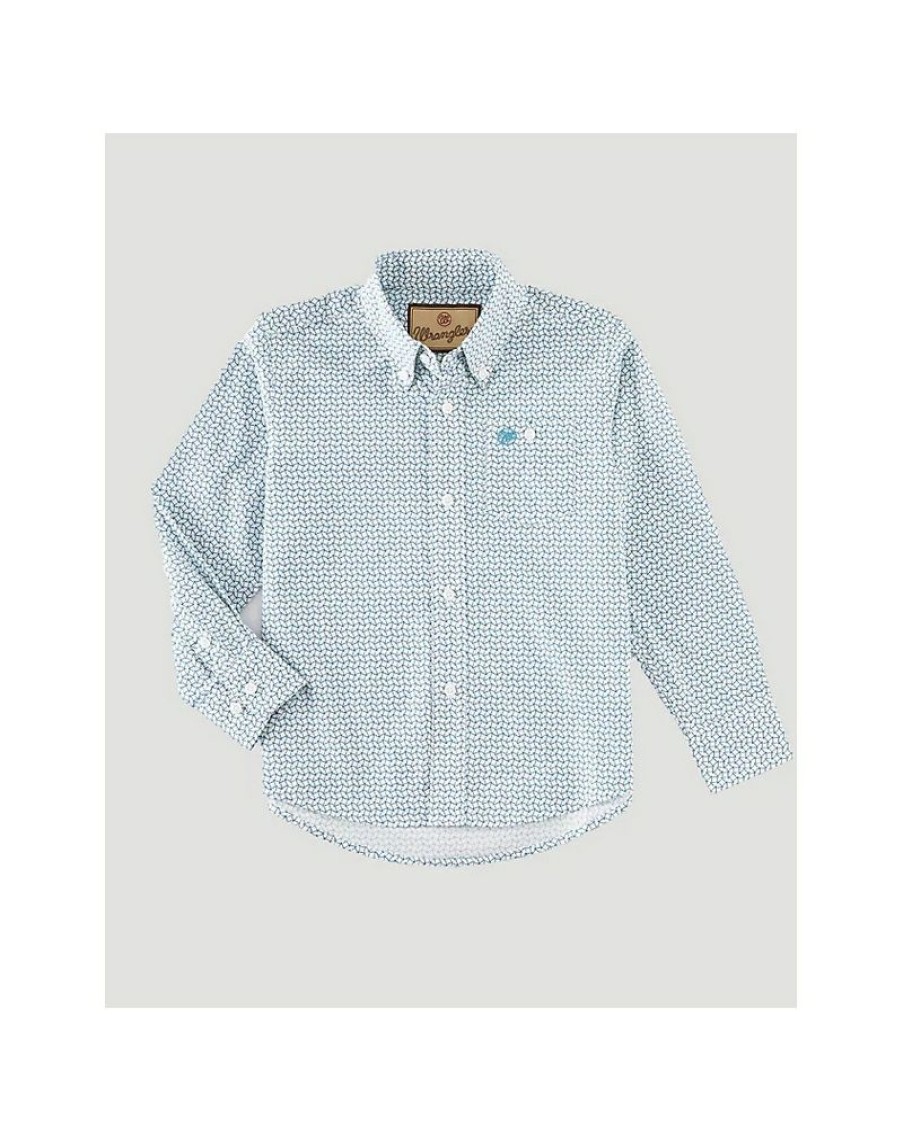 Online Store Wrangler@ Boys' Classic Button Down Shirt | * New