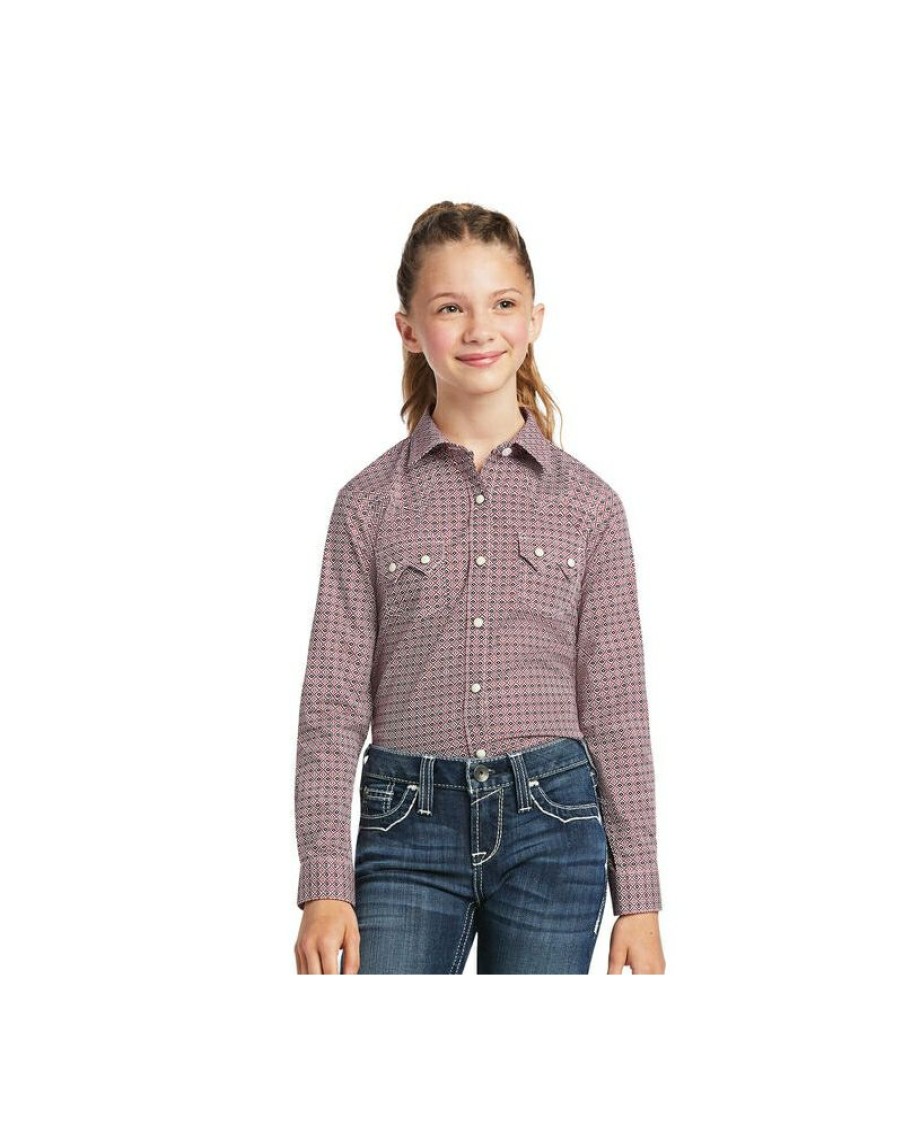 Best Guaranteed Ariat@ Girls' Modern Mosaic Top | * Hot