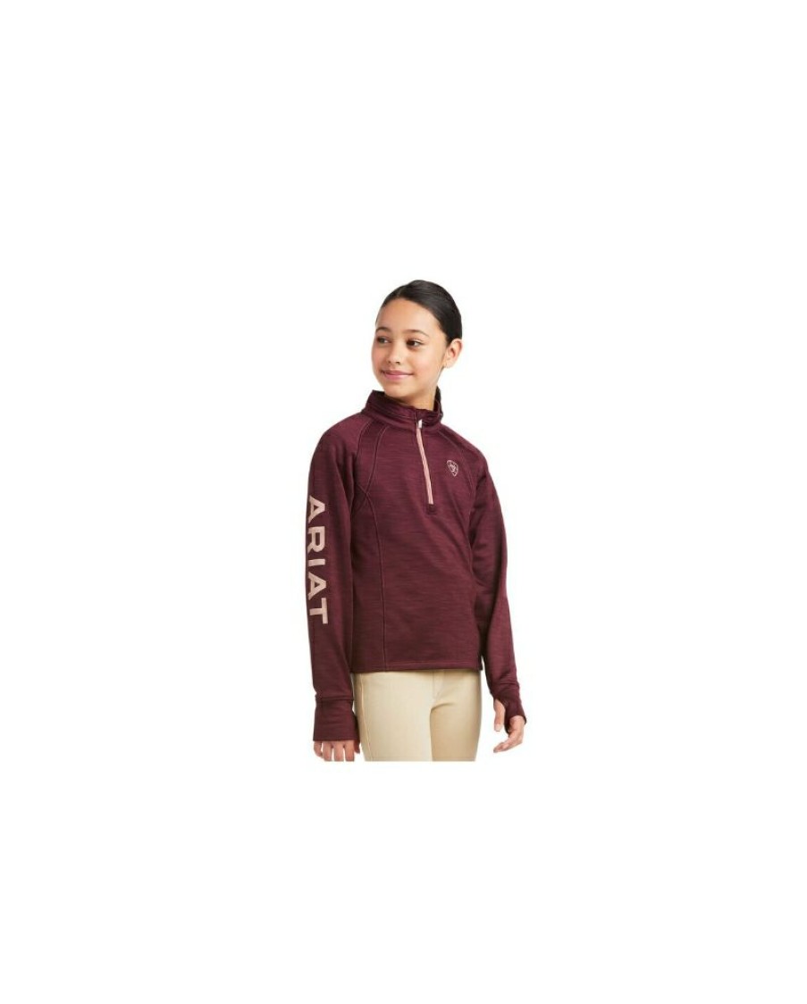 Lower Price Ariat@ Girls' 1/2 Zip Sweatshirt | * Clearance