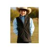 Free Delivery Cinch@ Boys' Bonded Vest Brown | * Wholesale