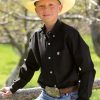 Online Store Cinch@ Boys' Solid Pinpoint Shirt | * Hot