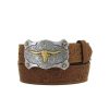 Exclusive Tony Lama@ Boys' Little Texas Longhorn Belt | * Wholesale