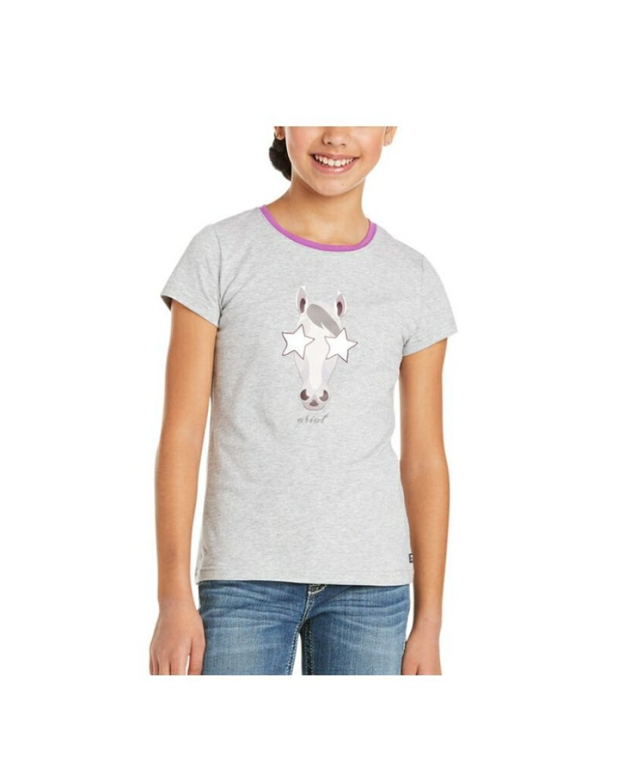 Online Sale Ariat@ Girls' Hollywood Horse Tee | * Wholesale