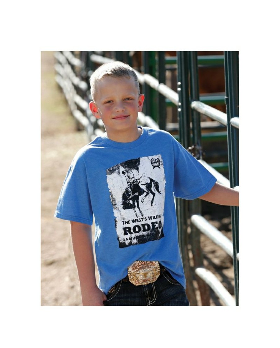 Clearance Cinch@ Boys' Ss Logo Tee | * New