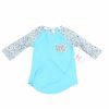 Best Sellers Cowgirl Hardware@ Girls' Paisley Sleeve Raglan | * Best