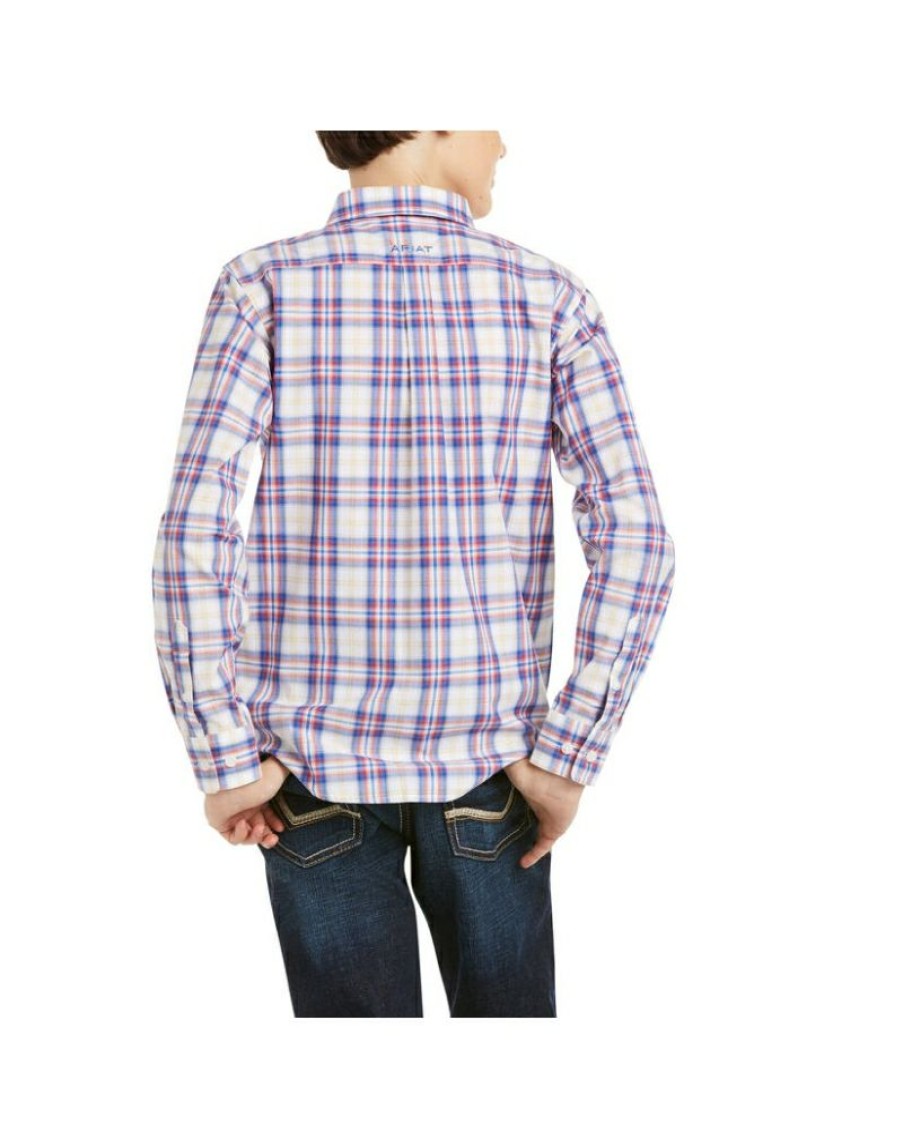 Wholesale Ariat@ Boys' Classic Plaid Ls Shirt | * Wholesale