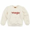 Clearance Sale Wrangler@ Girls' Logo Sherpa Sweatshirt | * Online