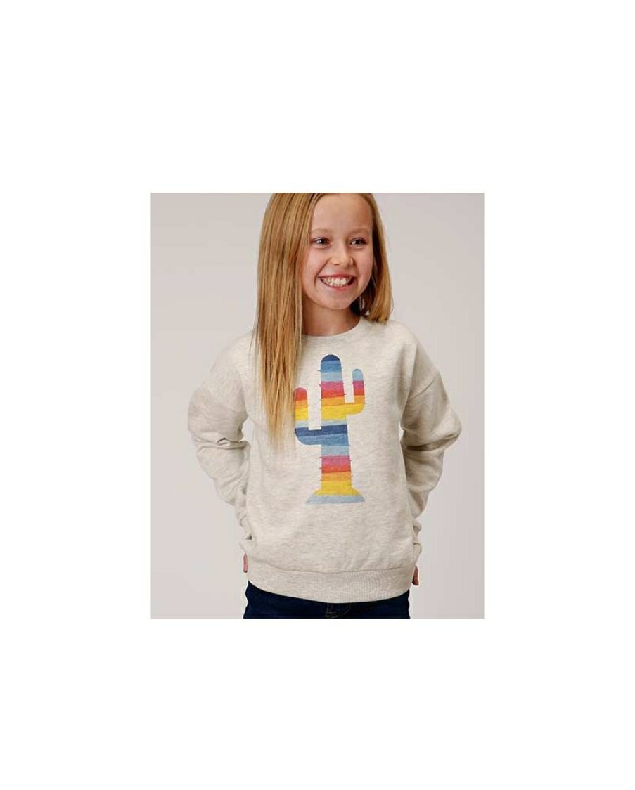 New Roper@ Girls' Cactus Sweatshirt | * Best