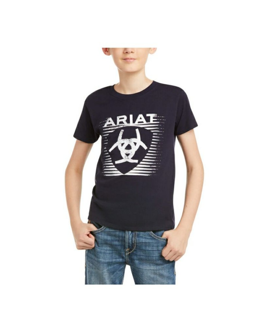 Best Price Ariat@ Boys' Graphic Logo Tee | * Clearance