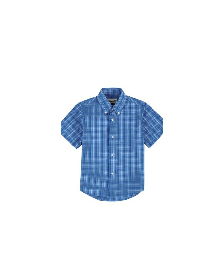 Best Guaranteed Wrangler@ Riata@ Boys' Easy Care Ss Shirt | * Hot