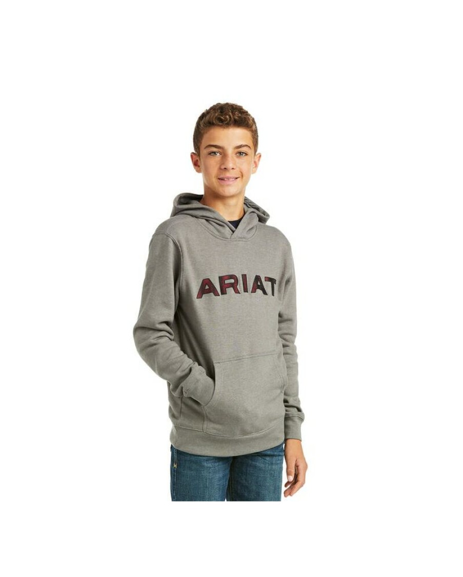 Online Sale Ariat@ Boys' Charcoal Hoody | * Best