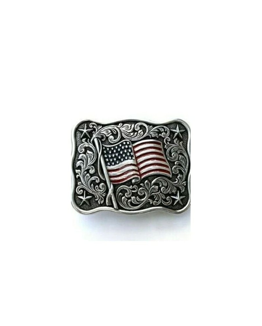 Quick Delivery Nocona Belt Co.@ Kids' Patriotic Buckle | * Clearance