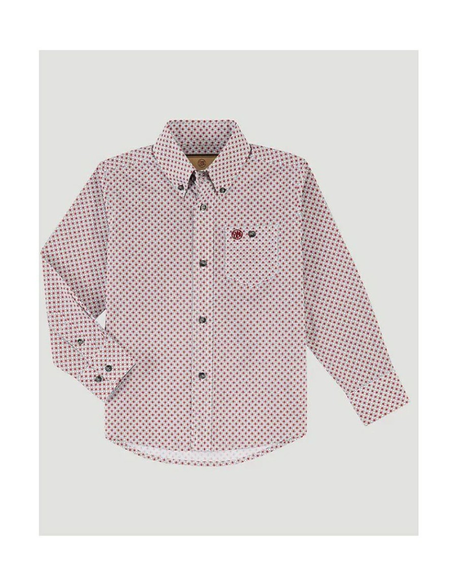 Discounts Wrangler@ Boys' Classic Button Down Shirt | * Best