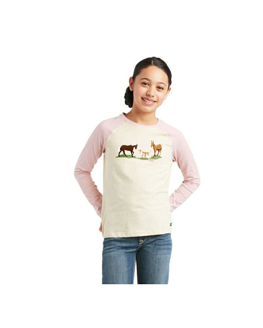 Wholesale Ariat@ Girls' Pasture Scene Tee | * Best