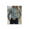 Clearance Sale Cruel@ Girls' Striped Western Snap Shirt | * Clearance