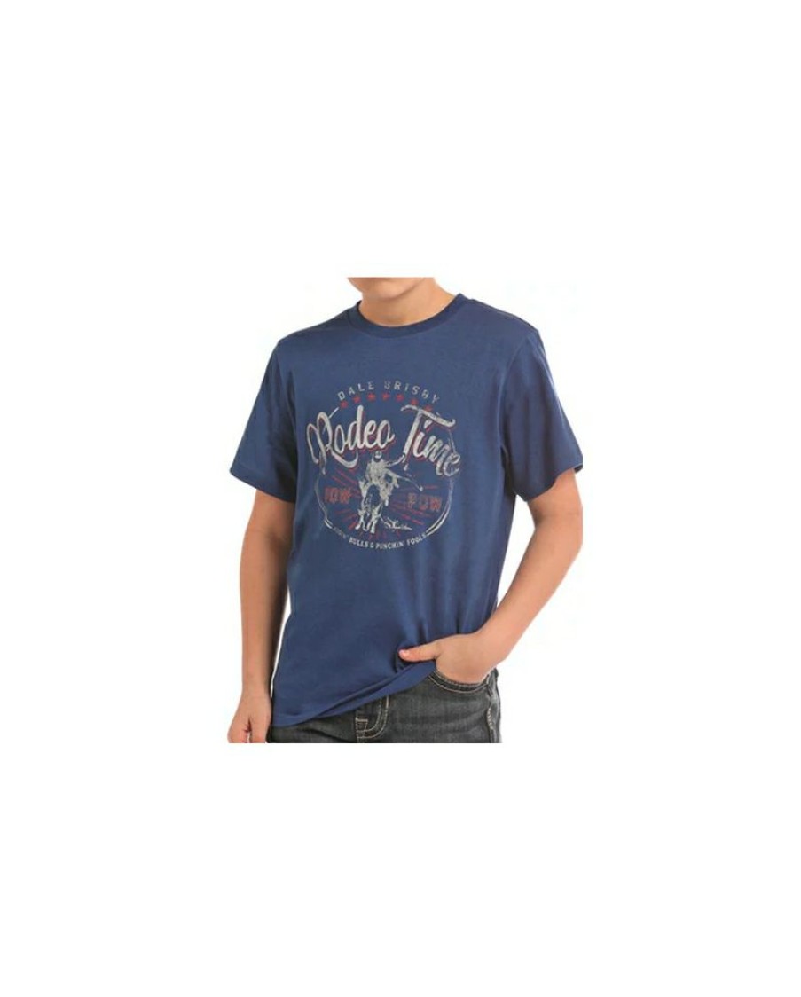 Online Sale Rock & Roll Cowboy@ Boys' Rodeo Time Youth Tee | * Clearance