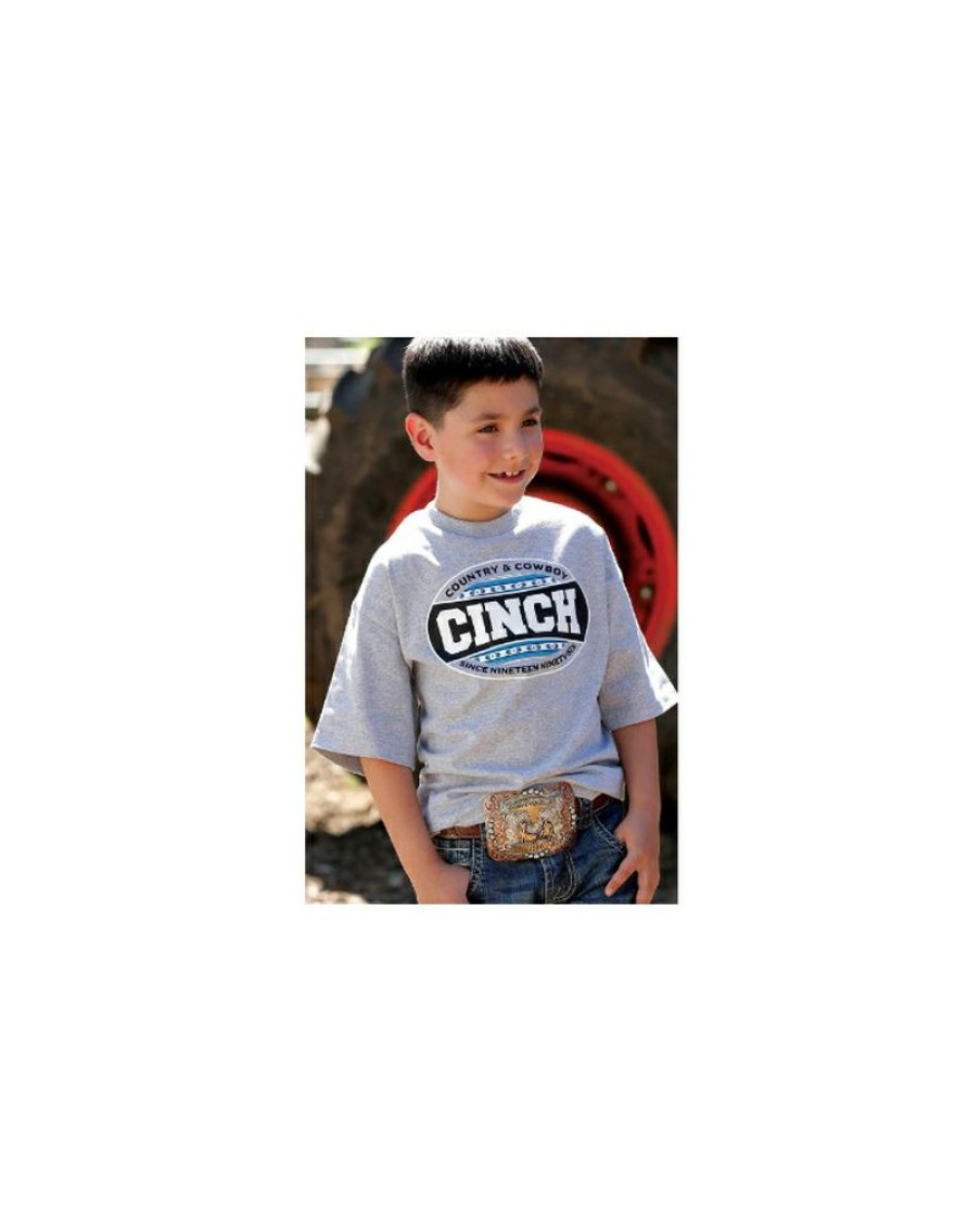 Offering Discounts Cinch@ Boys' Ss Logo Tee | * Hot